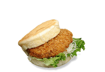 ホタテのカレーコロッケサンド