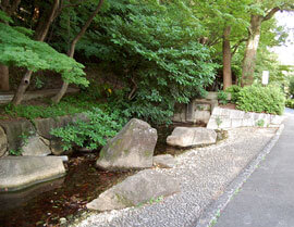 関口の大洗堰跡